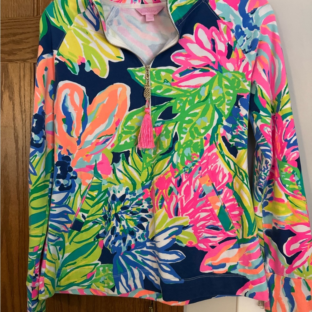 Lilly Pulitzer Multicolor Floral Sweatshirt